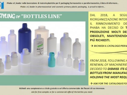 Restyling “Bottle” line