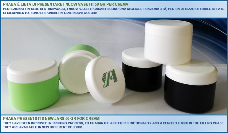 NEWS ON CREAM JARS 50GR!