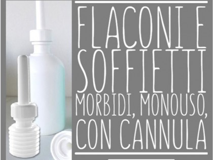 Flaconi e soffietti morbidi