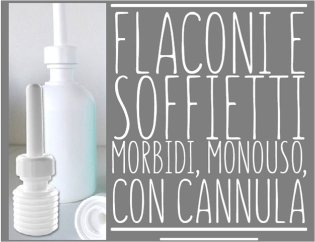 Flaconi e soffietti morbidi