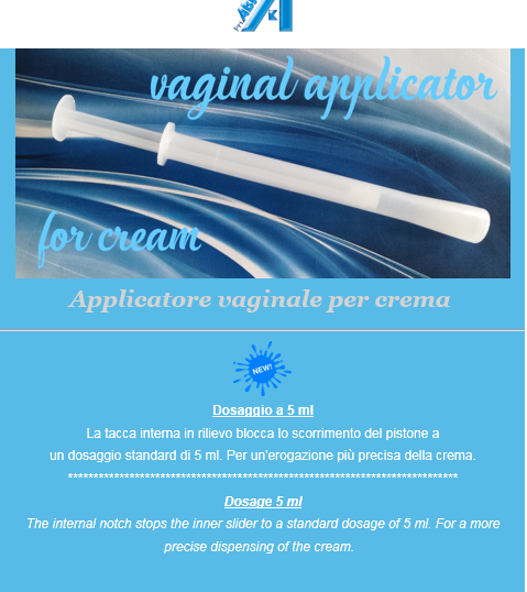 Newsletter Phaba – applicatori vaginali